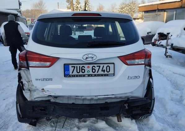 Hyundai ix20 cena 19000 przebieg: 60914, rok produkcji 2011 z Nisko małe 137